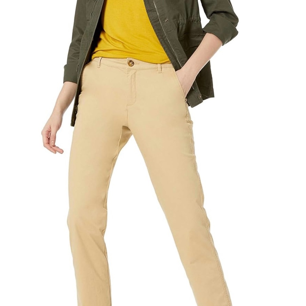 Amazon Essentials Tan Casual Pants